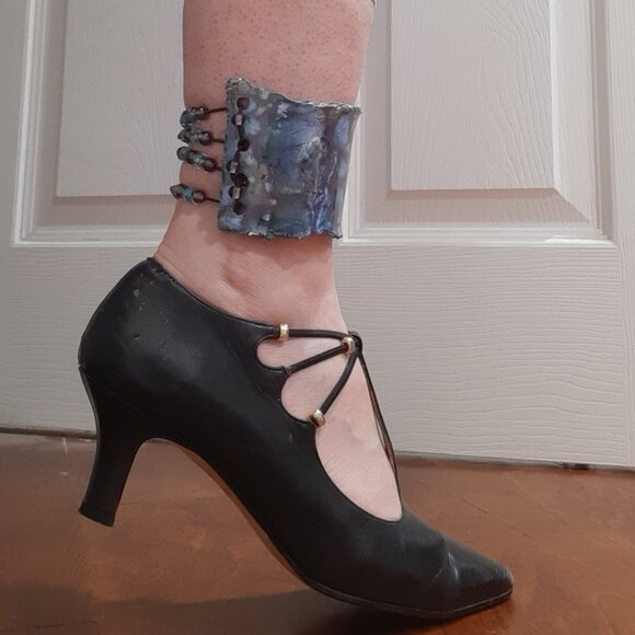 Stunning glass art cuff - Picture 2 of 11